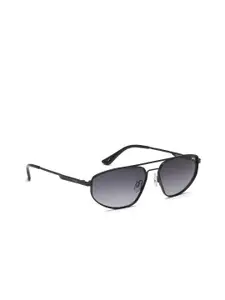 IDEE Men Oval Sunglasses with Polarised and UV Protected Lens IDS3065C1PSG