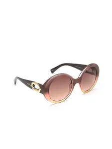 IDEE Women Round Sunglasses with UV Protected Lens IDS3053C2SG