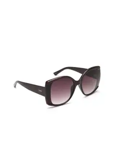 IDEE Women Oval Sunglasses with UV Protected Lens IDS3035C3SG