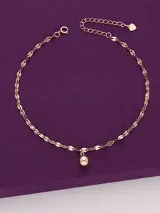 KAI JEWEL Rose Gold-Plated Anklet