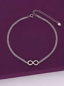 KAI JEWEL Rhodium-Plated Anklet