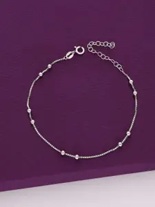 KAI JEWEL Rhodium-Plated Anklet