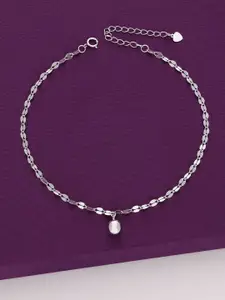 KAI JEWEL Rhodium-Plated Anklet