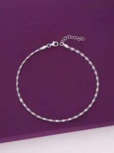 KAI JEWEL Rhodium-Plated Anklet