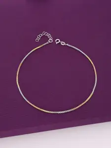 KAI JEWEL Rhodium-Plated Anklet