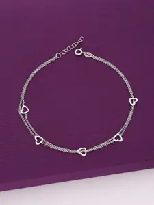 KAI JEWEL Rhodium-Plated Anklet