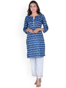 BAESD Women Ethnic Motifs Printed Cotton Kurta