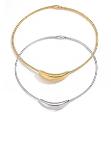 EL REGALO Silver-Plated Necklace