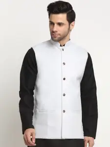 KRAFT INDIA Men Woven Nehru Jackets