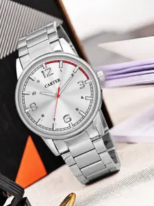 Sandy D Carter Men Dial & Bracelet Style Straps Analogue Watch Sandy D Carter-192-SL