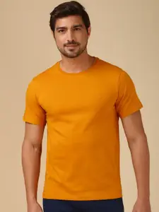 Van Heusen Innerwear Men Solid Crew Neck Short Sleeves T-Shirt