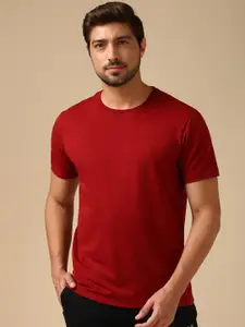 Van Heusen Innerwear Men Solid Crew Neck Short Sleeves T-Shirt