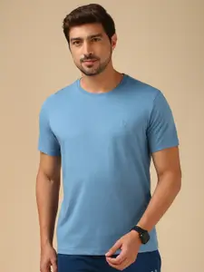 Van Heusen Innerwear Men Solid Crew Neck Short Sleeves T-Shirt