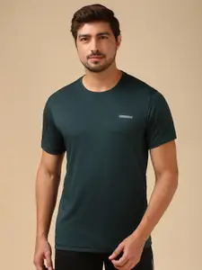 Van Heusen Innerwear Men Solid Anti Bacterial And Crew Neck T Shirts