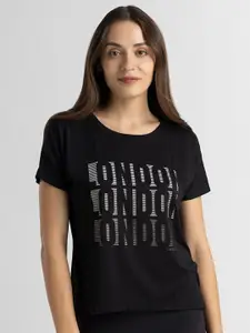 Van Heusen Athleisure Printed Moisture Wicking T-shirt