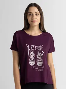 Van Heusen Athleisure Printed Moisture Wicking T-Shirt