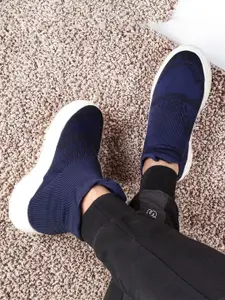 Bxxy Men Mesh 3 Inch Hidden Elevator Running Non-Marking Shoes