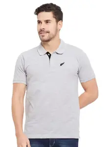 Polo Plus Men Polo Collar Bio Finish T-shirt