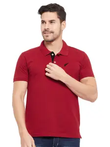 Polo Plus Men Polo Collar Bio Finish T-shirt