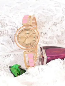 Sandy D Carter Women Dial & Textured Straps Analogue Watch Sandy D Carter-198-PK