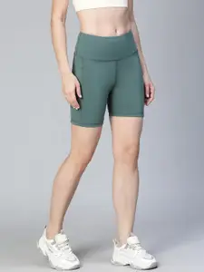 ATHLISIS Women Skinny Fit Training or Gym Sports Shorts with e-Dry Technology Technology
