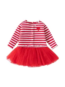 StyleCast x Revolte Girls Striped Coat with Skirt