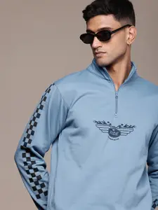 The Roadster Life Co. Graphic Printed Pullover Sweatshirt