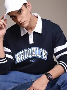 The Roadster Life Co. Typography Printed Sweatshirt