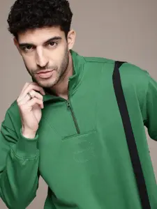 The Roadster Life Co. Relaxed Fit Mock Neck Pullover Sweatshirt