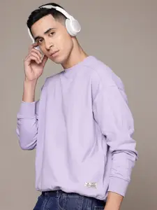 The Roadster Lifestyle Co.  Drop-Shoulder Sleeves Relaxed Sweatshirt