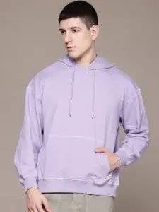 Roadster Relaxed Fit Hooded Sweatshirt With Kangaroo Pocket