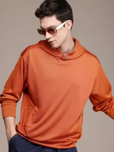 The Roadster Life Co. Solid Hooded Sweatshirt