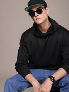 The Roadster Life Co. Solid Hooded Sweatshirt