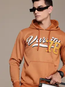 The Roadster Life Co. Typography Printed with Applique Detailing Sweatshirt