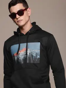 The Roadster Life Co. Printed Hooded Sweatshirt