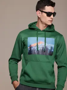 The Roadster Life Co. Printed Hooded Sweatshirt