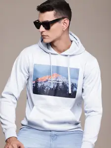 The Roadster Life Co. Printed Hooded Sweatshirt