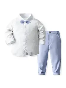 StyleCast x Revolte Boys Printed Shirt with Trousers