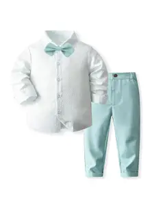 StyleCast x Revolte Boys Printed Shirt with Trousers