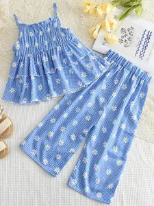 StyleCast x Revolte Girls Floral Printed Top with Pyjamas