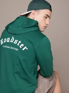 The Roadster Life Co. Printed Hooded Sweatshirt