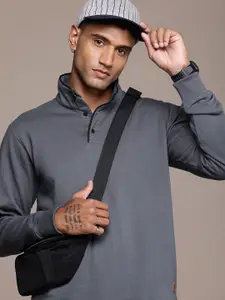 The Roadster Life Co. Mock Neck Pullover Sweatshirt