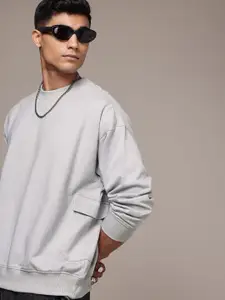 The Roadster Life Co. Round Neck Oversized Fit Sweatshirt