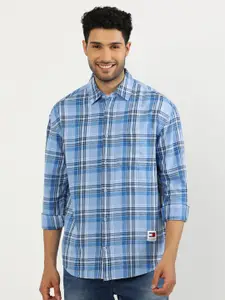Tommy Hilfiger Men Tartan Checks Opaque Checked Casual Shirt