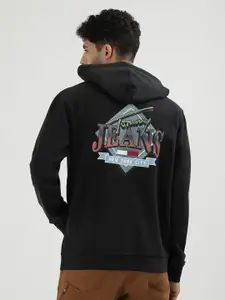 Tommy Hilfiger Men Graphic Printed Hooded Sweatshirt