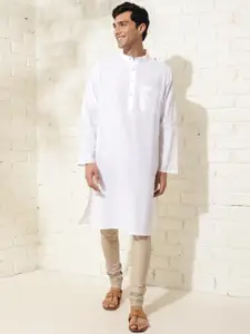Fabindia Men Pathani cotton  Kurta
