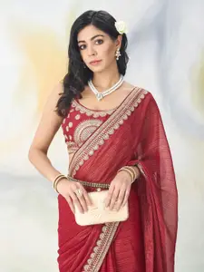 kasee Embroidered Saree