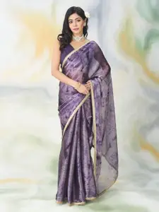 kasee Paisley Poly Chiffon Saree