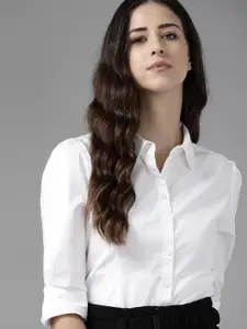 Fab Star Women Classic Opaque Cotton Casual Shirt