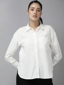 Fab Star Women Classic Opaque Casual Shirt